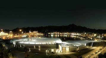 The Fish Market is located at the heart of Mutrah, and is essential for both the continuation of historical trading traditions and the needs of Oman's growing tourism industry. <br>
The radial shape of Mutrah's characteristic bay shows a clear relationship between the city, the mountains and the waterfront. The bay is emphasized in the form of the new fish market, which references both the former waterfront and the continuation of the corniche. This is further articulated in the curved wall that defines the northern spine of the new fish market in Mutrah.<br>
The new market enhances the public setting by forming a dynamic shaded canopy, organizing the spaces beneath, both visually and environmentally. The canopy’s form is derived from the sinuous flow of Arabic calligraphy - playful movement of light and shadow built from aluminum fins, and providing shade, natural ventilation, and an ephemeral appearance.<br>
The new fish market will provide the city with a strong focal point, layering local activities, the fishing industry and tourism in Mutrah, sympathetically uniting the old and new. The design introduces a new landmark on the waterfront along the lively corniche in Mutrah.<br>
<br>
Installation LU-VE:<br>
LU-VE Condenser: SHVDN 483 SPEC COIL CUSN/CUSN - HT FANS (2 Pieces)<br>
LU-VE Condenser: SHVDN 322 SPEC COIL CUSN/CUSN - HT FANS (2 Pieces)<br>
LU-VE Condenser: XDHV1F 1134 SPEC COIL CUSN/CUSN - HT FANS (1 Piece) 